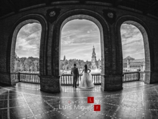Fotos de boda originales en Sevilla