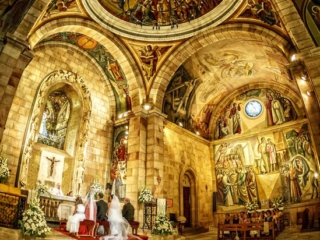 Boda en la ermita de la Virgen de Linarejos en Linares