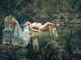Fotos de embarazada originales y diferentes