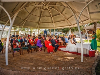 Ceremonia civil en el Salon AguasBlanquillas