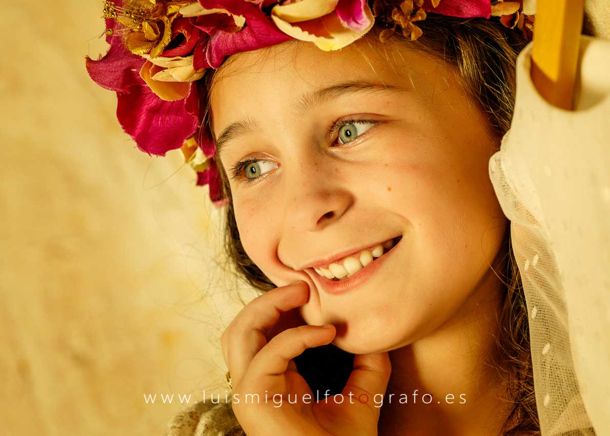 Fotos de comunión en estudio